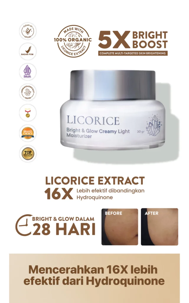 NPURE Licorice Brightening Moisturizer 4