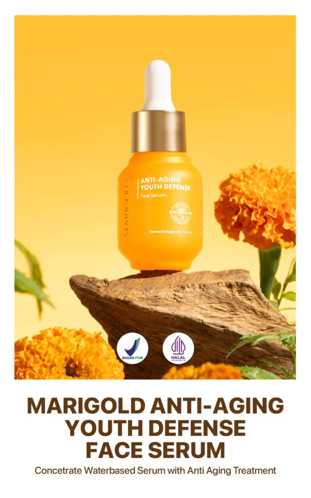 NPURE Marigold Anti Aging Youth Defense Face Serum 5