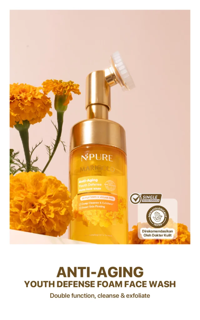 NPURE Marigold Facial Wash 1 1