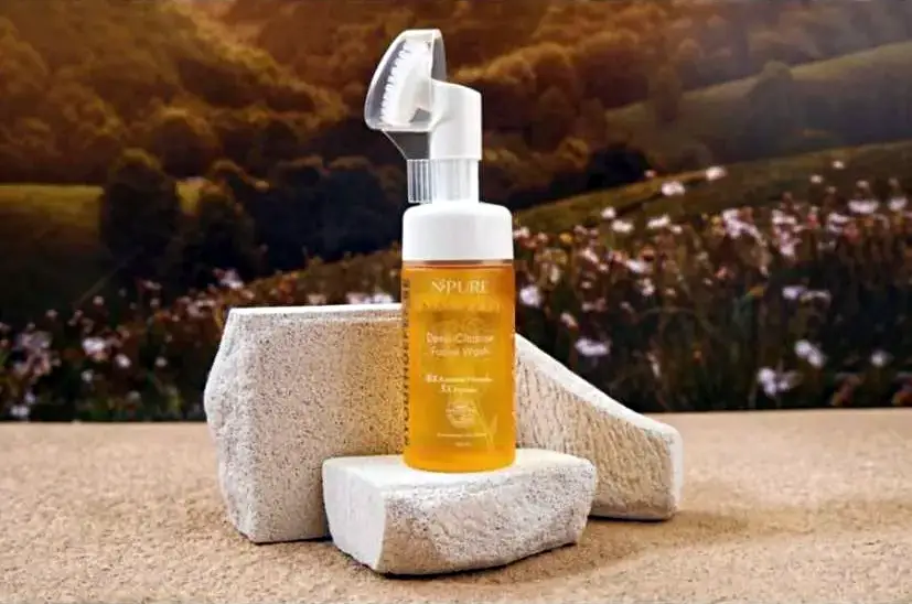 NPURE Marigold Facial Wash untuk Pembersih Wajah Harian NPURE Marigold Facial Wash