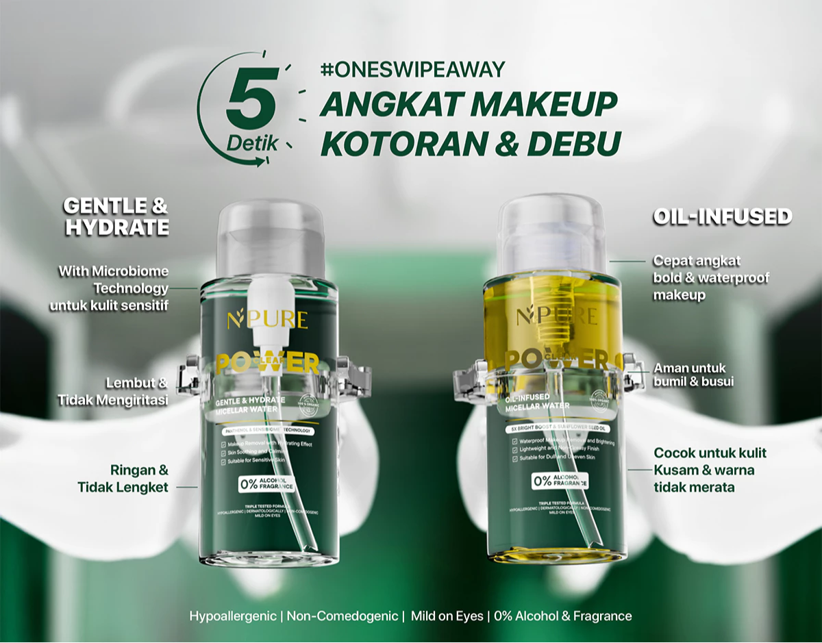 NPURE Micellar Water New Formula