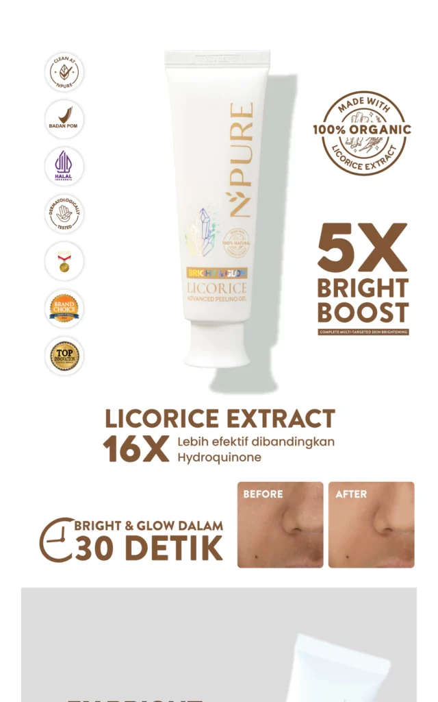 Rangkaian NPURE Licorice Series Untuk Kulit Sehat Dan Glowing 2 Rangkaian NPURE Licorice Series Untuk Kulit Sehat Dan Glowing 2