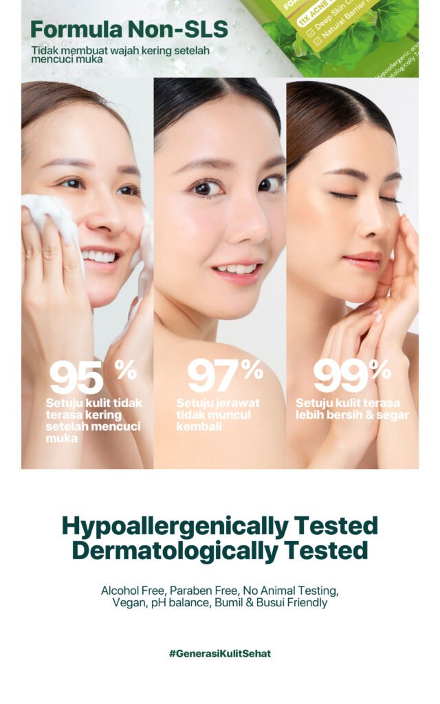 Acial Wash Cica Untuk Kulit Berjerawat NPURE 4 Scaled