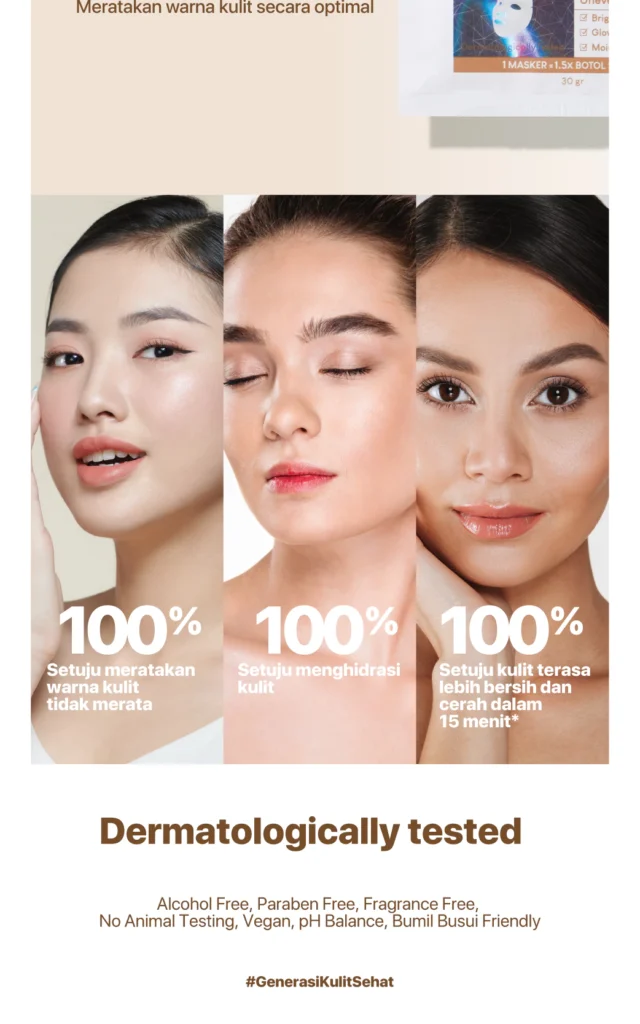 Sheet Mask Licorice Untuk Mencerahkan Kulit Kusam 4