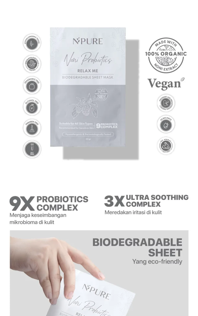 Sheet Mask Untuk Kulit Sensitif Dan Kemerahan Scaled Sheet Mask Untuk Kulit Sensitif Dan Kemerahan Scaled