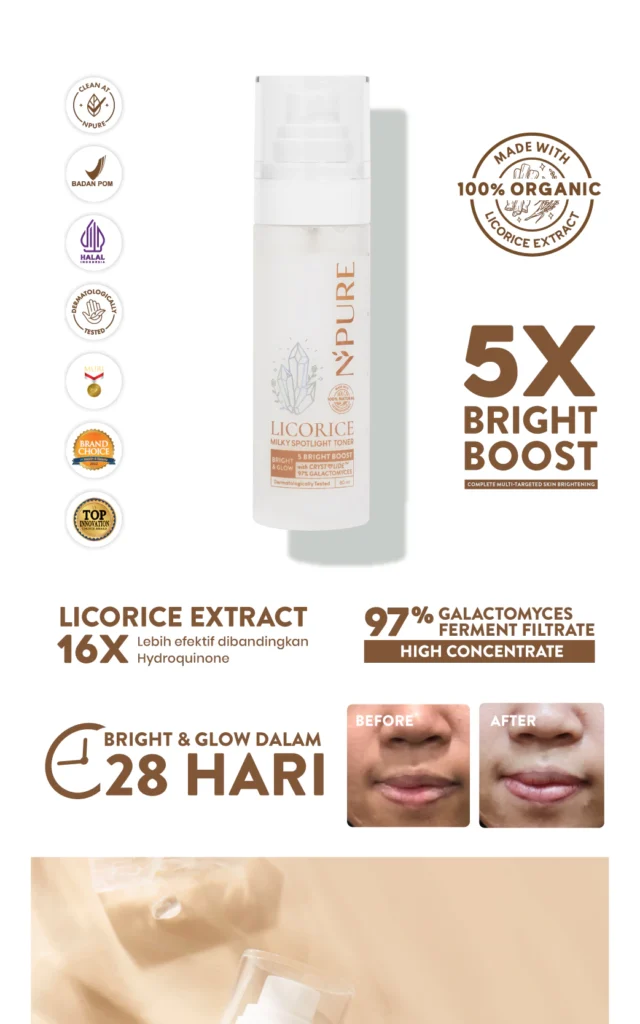 Toner Licorice Aman Untuk Bumil Dan Busui